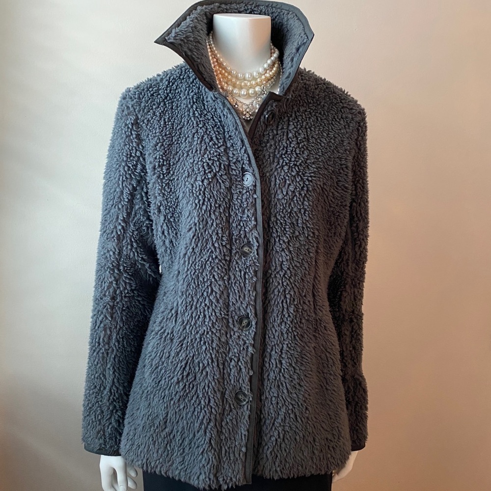 Patagonia heavy fleece Sherpa woman’s jacket/blazer